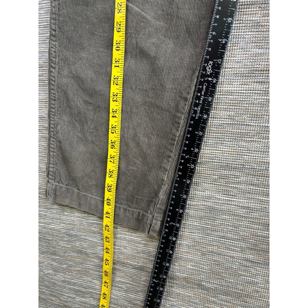American Eagle Outfitters Pants Mens 33x30 Brown Corduroy Carpenter Workwear - Picture 7 of 7